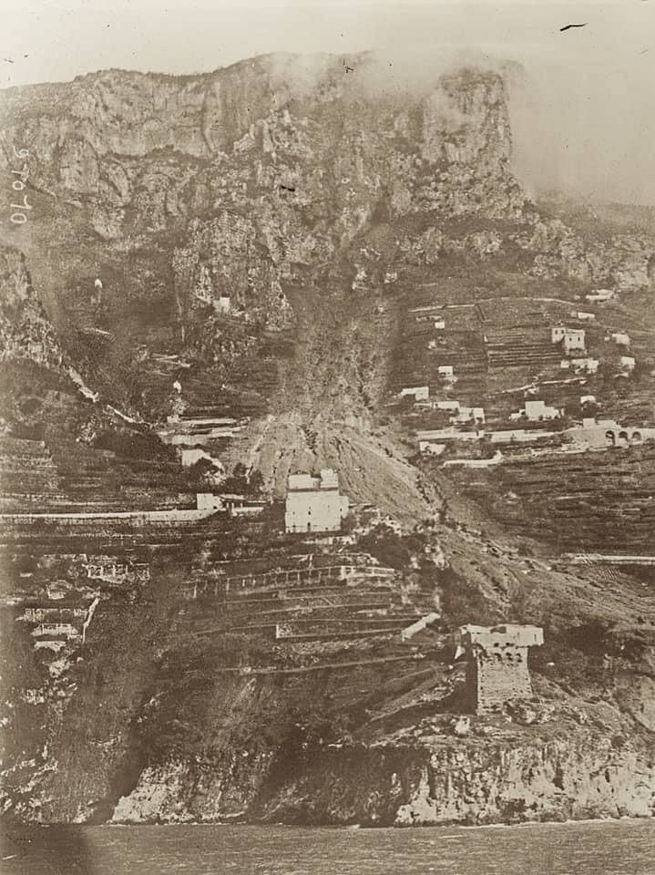 Amalfi frana devastante del 26 marzo 1924 (foto dal web)