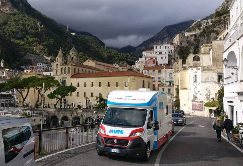 Immagine: Avis Amalfi raccolta Sangue