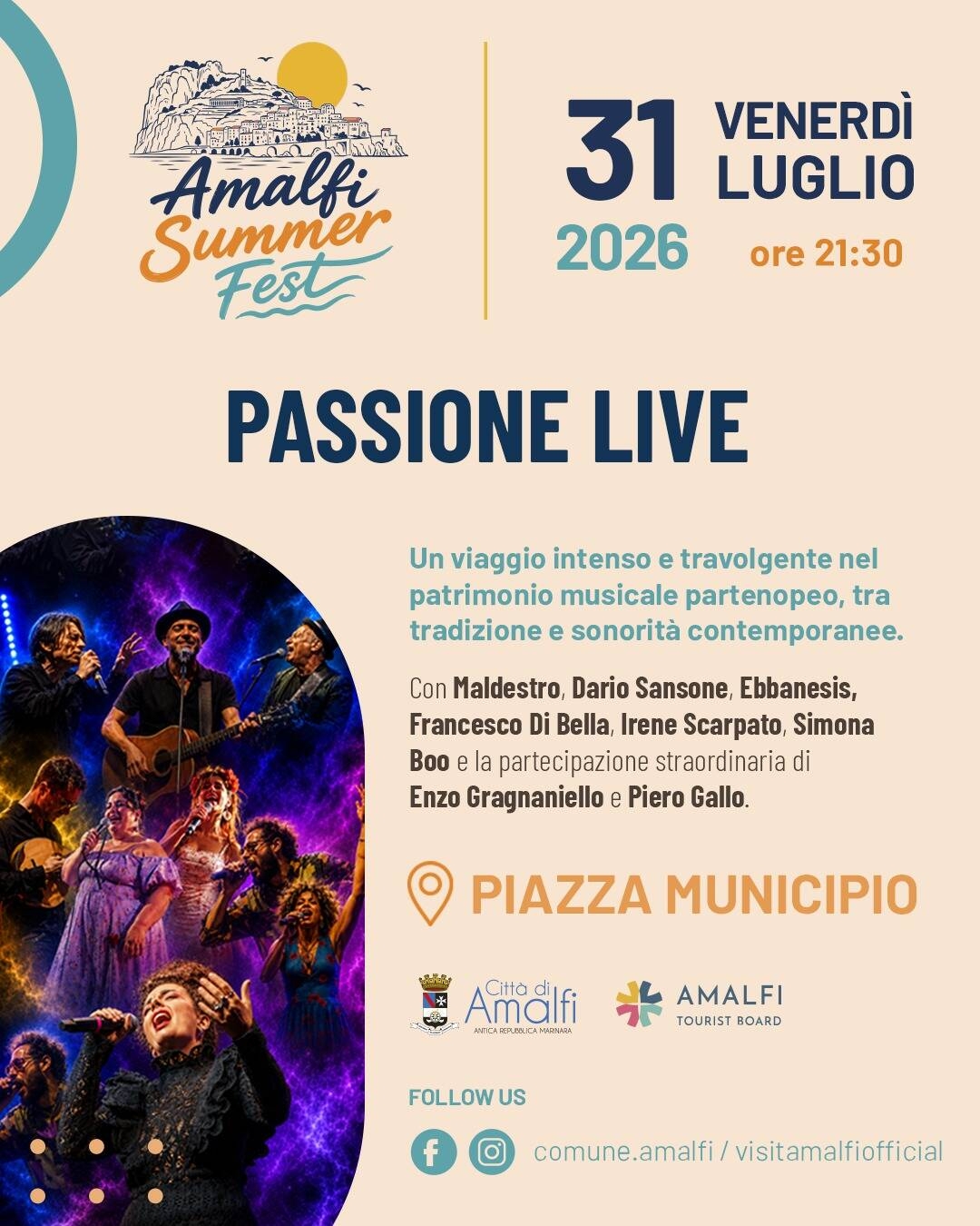 Passione Live - Amalfi Summer Fest 2026